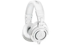 Nouveau ???? Audio-Technica Casques Supra-auriculaires ATH-M50xWH Blanc - On-Ear â
Over-Ear Bluetooth Ou Fil â