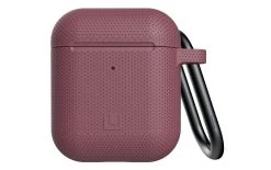 Vente flash ???? UAG Mallette De Transport Dot Silicone AirPods Dusty Rose - Accessoires écouteurs ⌛