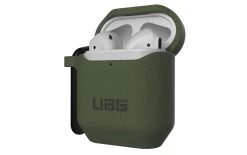 Remise ✔️ UAG Mallette De Transport Silicone AirPods V2 Olive - Accessoires écouteurs ????