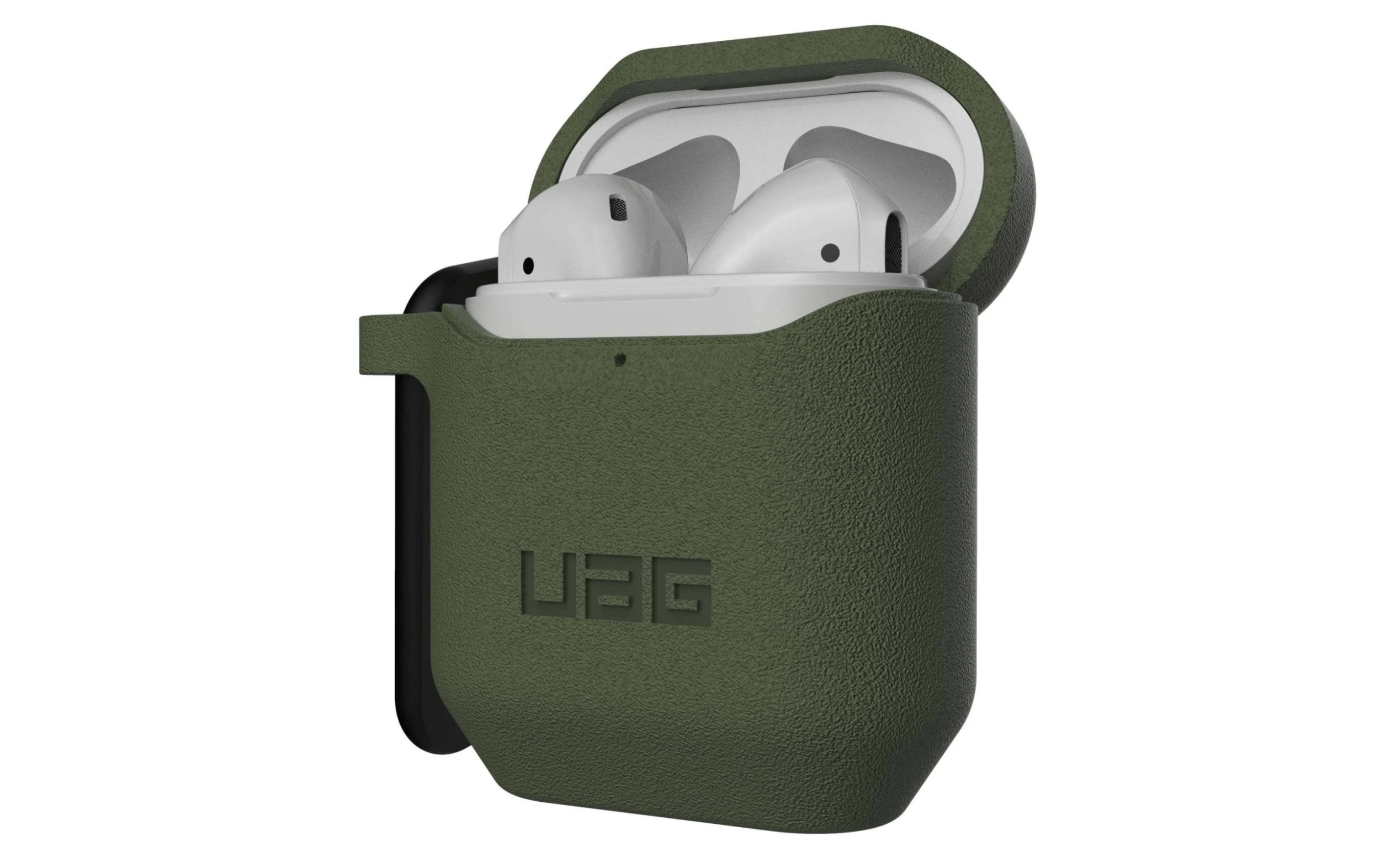 Remise ✔️ UAG Mallette De Transport Silicone AirPods V2 Olive - Accessoires écouteurs ???? 3 Remise ✔️ UAG Mallette De Transport Silicone AirPods V2 Olive - Accessoires écouteurs ????