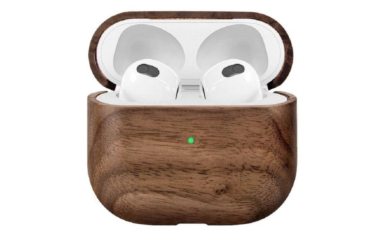 Remise ???? Woodcessories Mallette De Transport Apple AirPods (3rd. Gen.) Brun - Accessoires écouteurs ???? 3 Remise ???? Woodcessories Mallette De Transport Apple AirPods (3rd. Gen.) Brun - Accessoires écouteurs ????