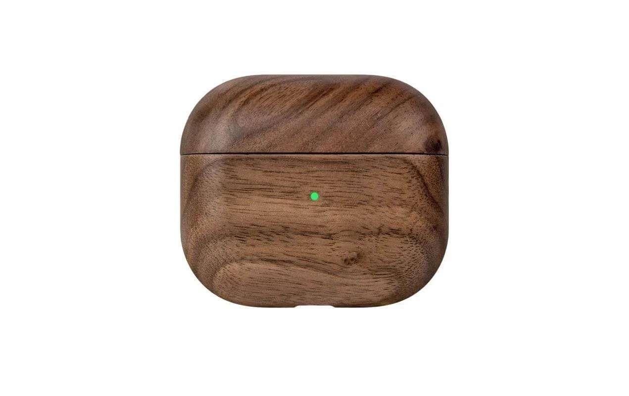 Remise ???? Woodcessories Mallette De Transport Apple AirPods (3rd. Gen.) Brun - Accessoires écouteurs ???? 4 Remise ???? Woodcessories Mallette De Transport Apple AirPods (3rd. Gen.) Brun - Accessoires écouteurs ???? – Image 2
