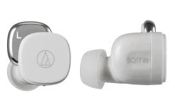 Grosses soldes ???? Audio-Technica Écouteurs True Wireless In-Ear ATH-SQ1TW Blanc - On-Ear ⋅ Over-Ear Bluetooth Ou Fil ????