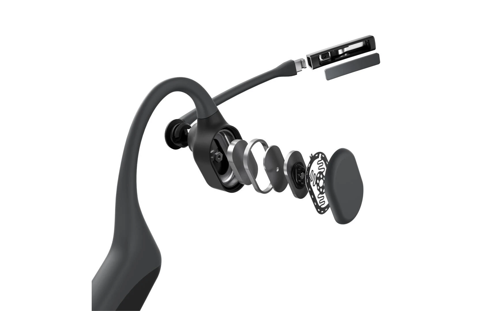 Meilleure vente ✔️ Shokz Écouteurs Conduction Osseuse Wireless OpenComm Noir - On-Ear ⋅ Over-Ear Bluetooth Ou Fil ???? 5 Meilleure vente ✔️ Shokz Écouteurs Conduction Osseuse Wireless OpenComm Noir - On-Ear ⋅ Over-Ear Bluetooth Ou Fil ???? – Image 3