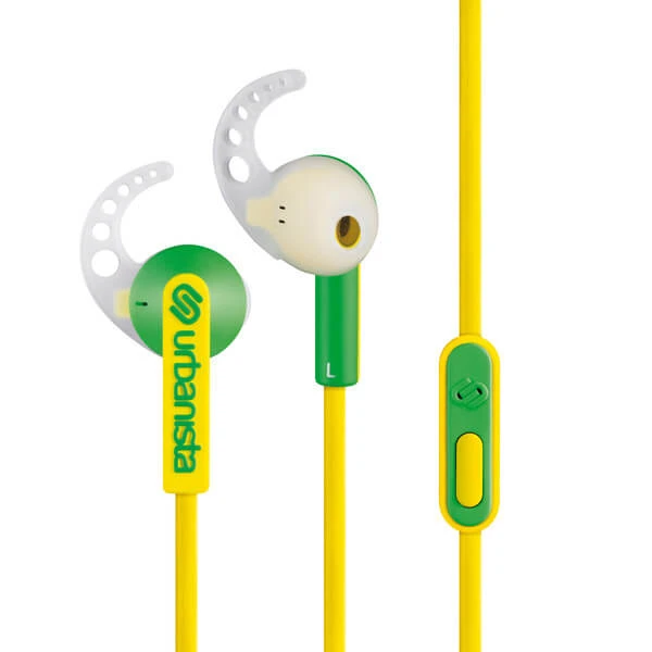 Nouveau ✔️ Urbanista Rio Yellow - Écouteurs Intra-auriculaires ???? 3 Nouveau ✔️ Urbanista Rio Yellow - Écouteurs Intra-auriculaires ????