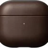 Grosses soldes ???? Nomad Mallette De Transport AirPods (3. Gen.) Leather Brun - Accessoires écouteurs ????