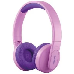 Le moins cher ❤️ Philips TAK4206PK/00 Pink - On-Ear Casque Pour Enfants - On-Ear ⋅ Over-Ear Bluetooth Ou Fil ????