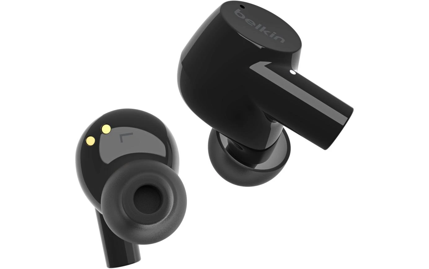 Budget ⭐ BELKIN Écouteurs True Wireless In-Ear Soundform Rise Noir - On-Ear ⋅ Over-Ear Bluetooth Ou Fil ❤️ 4 Budget ⭐ BELKIN Écouteurs True Wireless In-Ear Soundform Rise Noir - On-Ear ⋅ Over-Ear Bluetooth Ou Fil ❤️ – Image 2