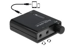 Sortie ???? DeLock Amplificateur D'écouteurs 3.5mm Stereo, BassBoost Portable, Batterie - Accessoires écouteurs ???? -Sony Shop unnamed file 755