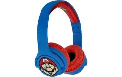 Coupon ⌛ OTL Casques Extra-auriculaires Super Mario Bleu Clair - On-Ear ⋅ Over-Ear Bluetooth Ou Fil ????