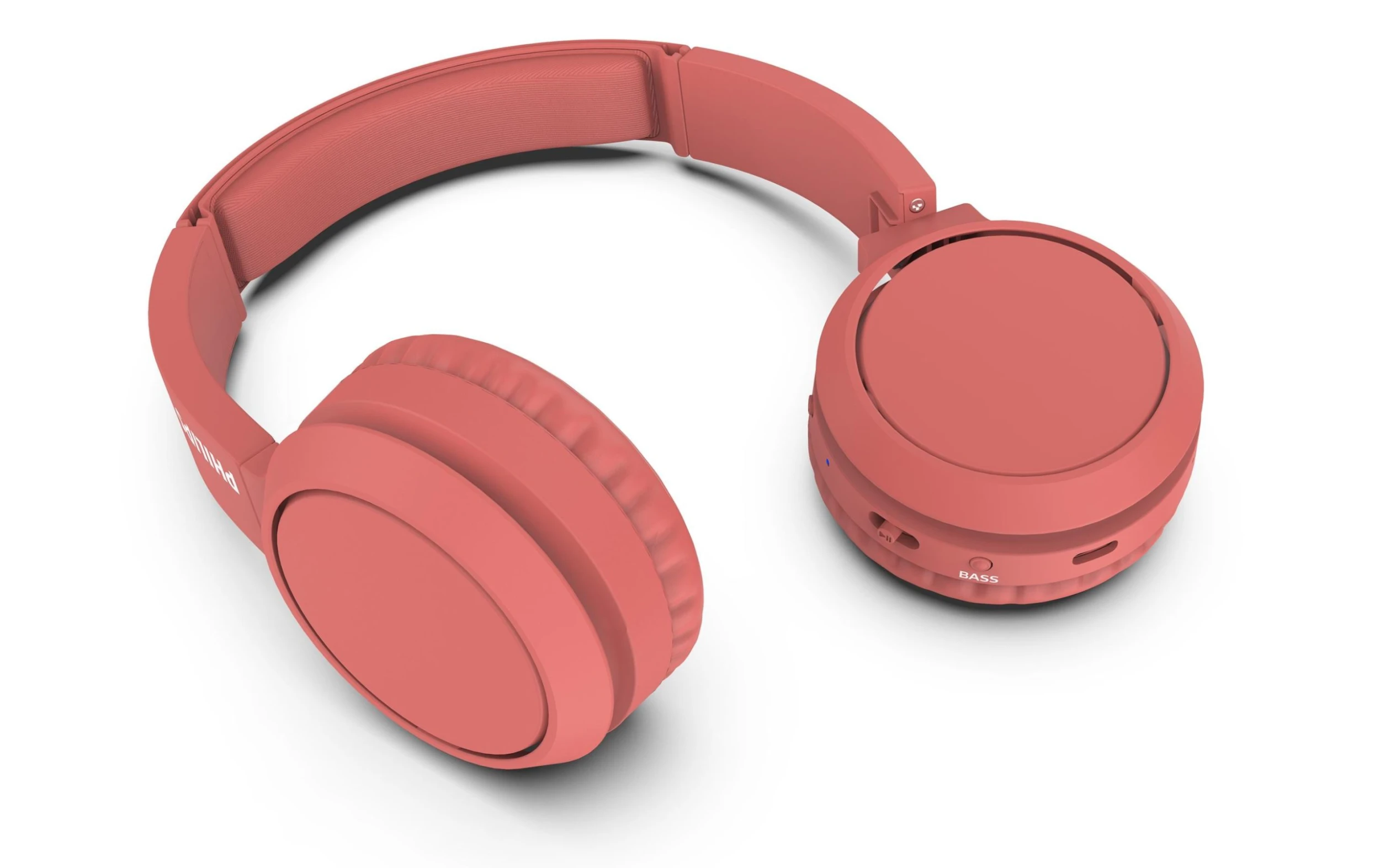 Vente flash ???? Philips Casques Extra-auriculaires Wireless TAH4205RD/00 Rouge - On-Ear ⋅ Over-Ear Bluetooth Ou Fil ???? 4 Vente flash ???? Philips Casques Extra-auriculaires Wireless TAH4205RD/00 Rouge - On-Ear ⋅ Over-Ear Bluetooth Ou Fil ???? – Image 2