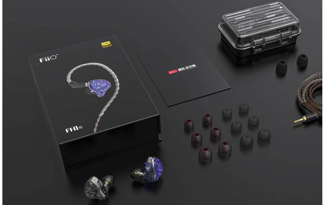 Sortie ???? FiiO Écouteurs Intra-auriculaires FH1S Noir - On-Ear ⋅ Over-Ear Bluetooth Ou Fil ???? 5 Sortie ???? FiiO Écouteurs Intra-auriculaires FH1S Noir - On-Ear ⋅ Over-Ear Bluetooth Ou Fil ???? – Image 3